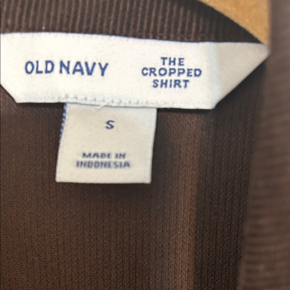Old Navy Brown Corduroy Button-Up Jacket - Picture 2 of 8